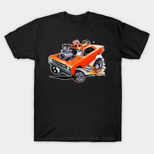 BULLS EYE 1969 Dart GT Orange T-Shirt